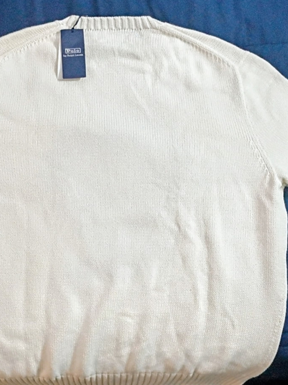 Ralph Lauren Sweater with Blue Bear Graphic Embroidered - Picture 6 of 6